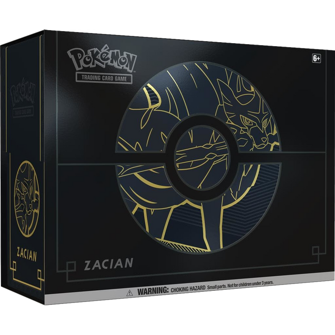 Pokemon Elite Trainer Box Plus Zacian / Zamazenta Sword and Shield - Englisch